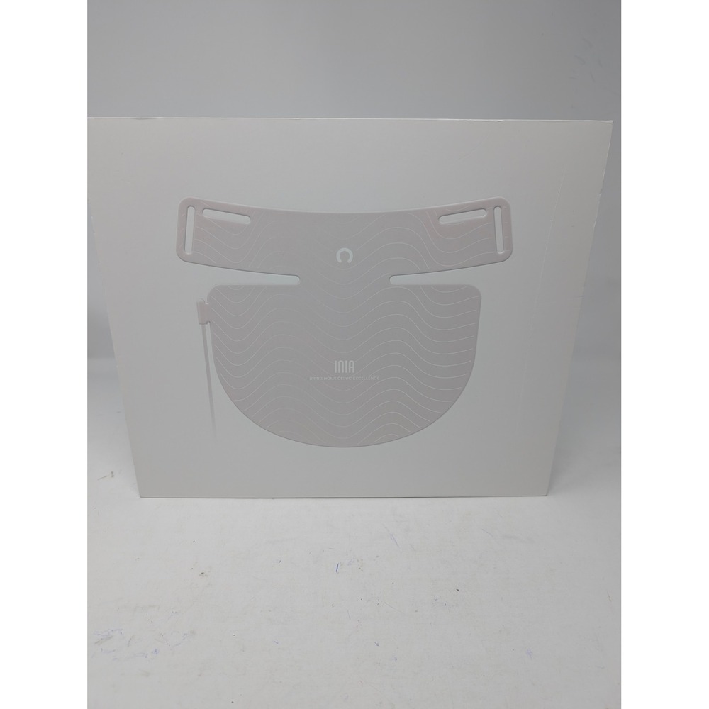 INIA GLOW 2 Neck & Chest LED Light Therapy Mask Red light Infrared New